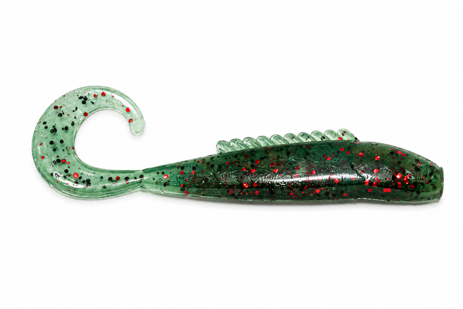 señuelos de pesca con colas curly, movimiento natural y vibrante