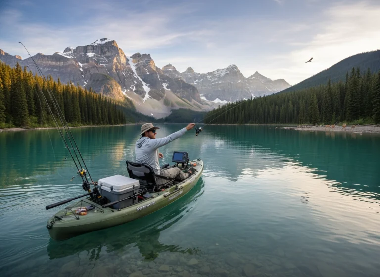 la pesca desde kayak